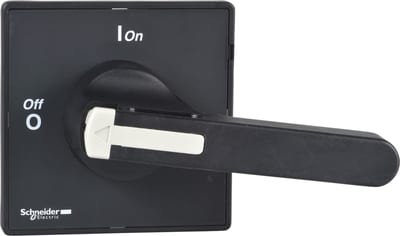 Schneider Electric TeSys VARIO - front and black rotary handle - 1 to 3 padlocking KAF3PZ