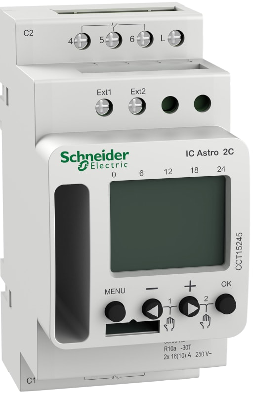 Schneider Electric ACTI9 IC Astro 2C SMART programmable twilight switch CCT15245