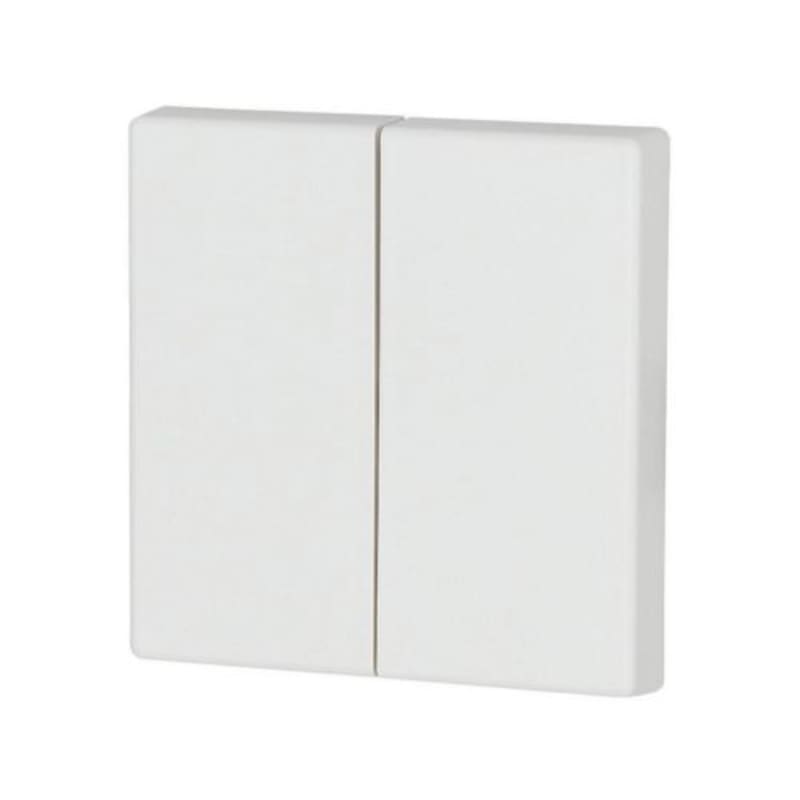 Eaton two-part rocker, matte alpine white, 55 x 55 mm (EP-500845)