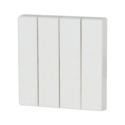 Eaton 4-Gang Rocker Matte Alpine White 55x55 mm
