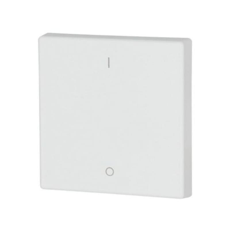 Eaton single rocker, matt alpine white, 1/0 (EP-500847)