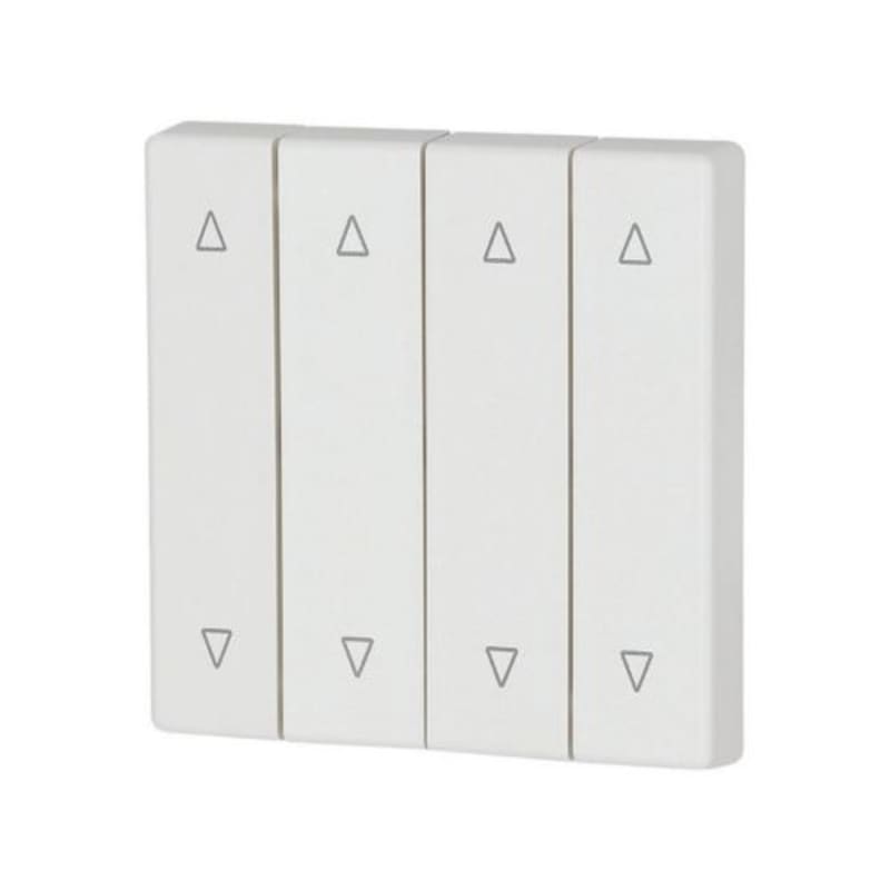 Eaton 4-gang rocker, matt alpine white, up/down (Y7-500852)