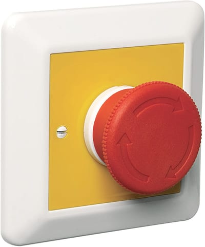 Emergency Stopswitch RECESSED IP44