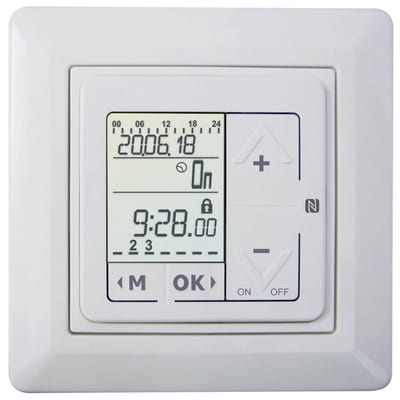 Function LA1124NFC Electronic Day/Week Time Switch NFC Flush-Mount 230 V