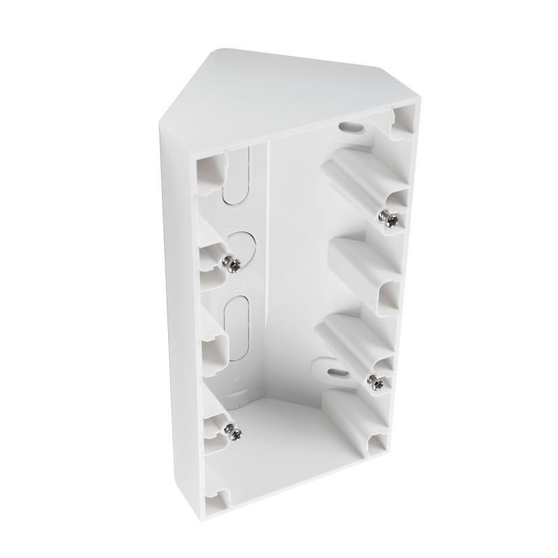 Corner Box 2X White (78582)