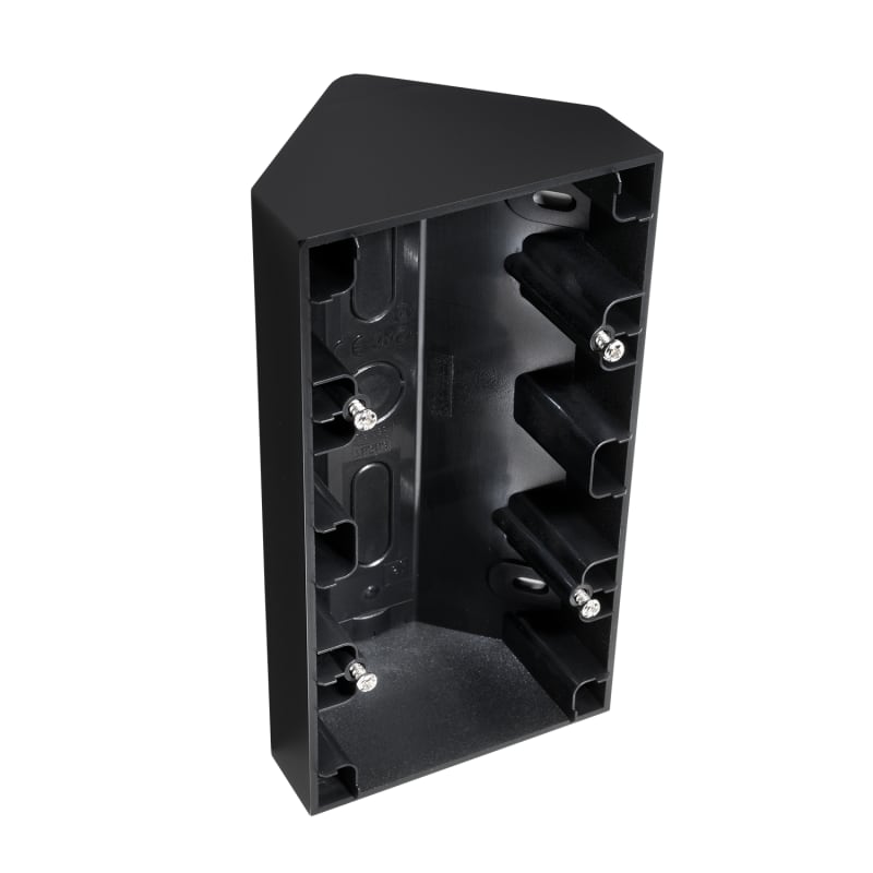 Corner Box 2X Black (78583)