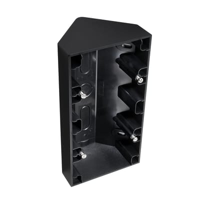 Corner Box 2X Black (78583)