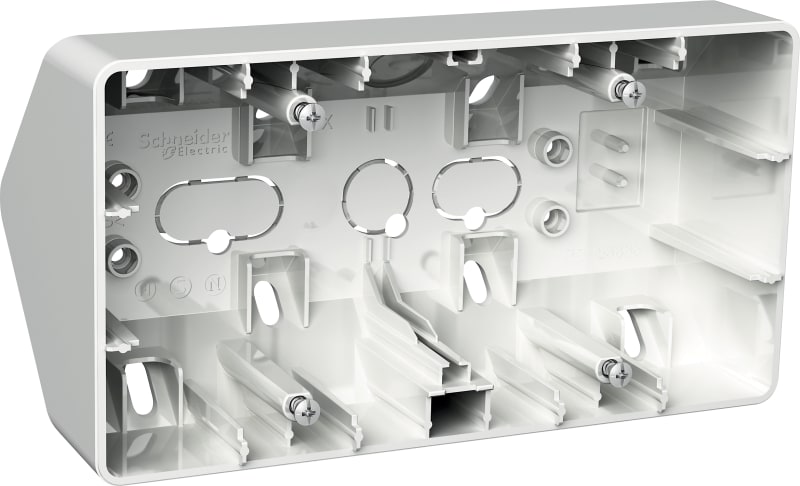 Exxact 2*PV-Corner Box White (WDE002357)
