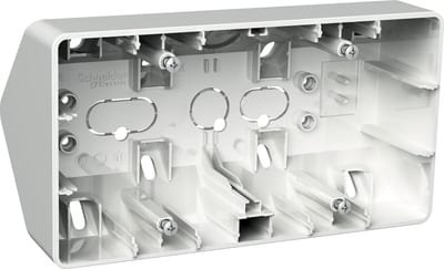 Exxact 2*PV-Corner Box White