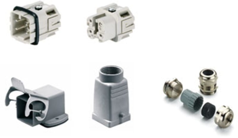Weidmüller Industrial Connectors from Weidmüller HDC-KIT-HA 03.302 M