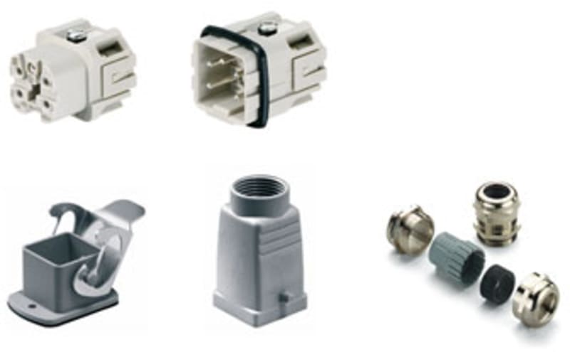 Weidmüller Industrial Connectors from Weidmüller HDC-KIT-HA 04.400 M