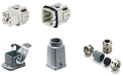 Weidmüller Industrial Connectors from Weidmüller HDC-KIT-HA 04.400 M