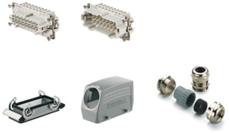 Weidmüller Industrial Connectors from Weidmüller HDC-KIT-HE 16.120 M