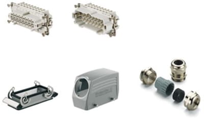 Weidmüller Industrial Connectors from Weidmüller HDC-KIT-HE 16.120 M