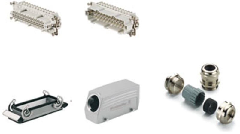 Weidmüller Industrial Connectors from Weidmüller HDC-KIT-HE 24.130 M