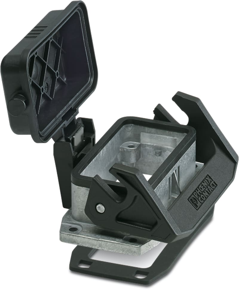 Phoenix Contact Heavycon B10 Add-on Housing Aluminium Longitudinal Clip Seawater-Resistant (HC-STA-B10-BWSC-ELC-AL)