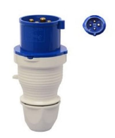 Plug 332-9 IP44 230V