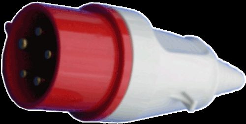 Plug 432-6 IP44 400V (1500511)