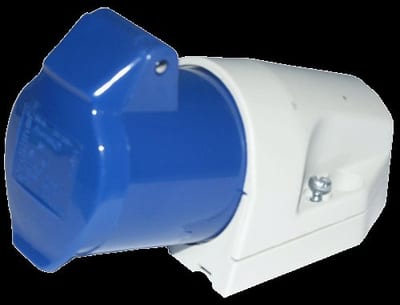 Socket-WALL 316-9 IP44 230V