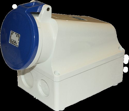 Socket-WALL 363-9 IP44 230V (1500612)