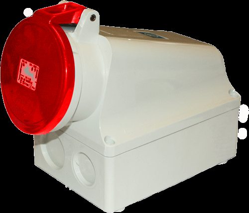 Socket-WALL 463-6 IP44 400V (1500613)