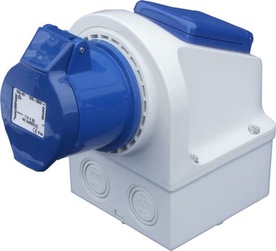 Socket wall kombi 316-9 - 2/16