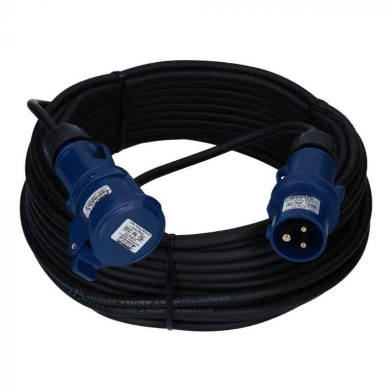 Stansefabrikken 3P 16A 6h CEE Extension Cable, 3G2.5, 25 m (P16253252)