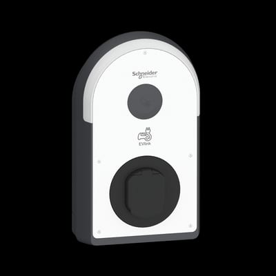 Schneider Electric Charging station, EVlink Pro AC/AC Metal, 22kW, 32A, 3P+N, T2S socket-outlet, RDC-DD 6MA EVB3S22N41