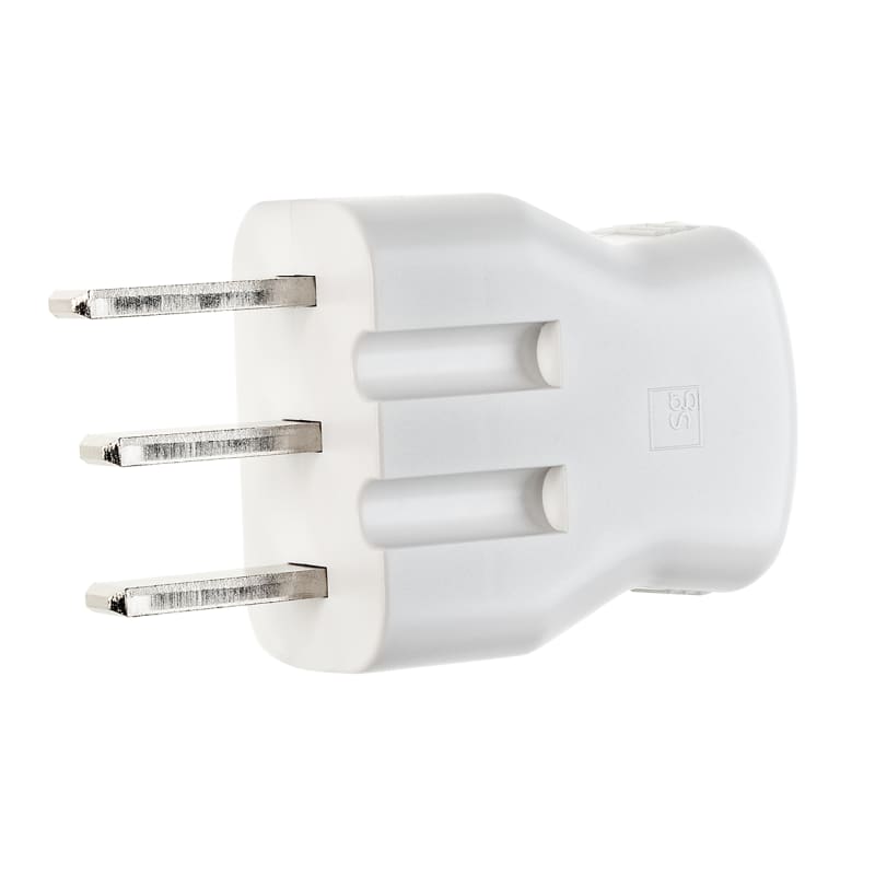 Cooker Plug 25A with Earth, White (77570)