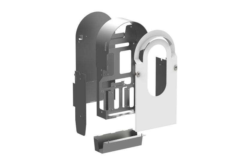 Metal kit Pro AC Wall Singel (EVA1RWKS1)