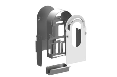 Metal kit Pro AC Wall Singel