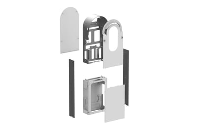 Metal kit Pro AC Floor Singel