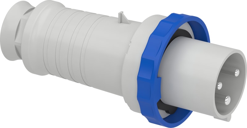 Plug 63A 2P+J 230V IP67 (81378)