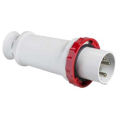 Plug 63A 3P+J 400V IP67