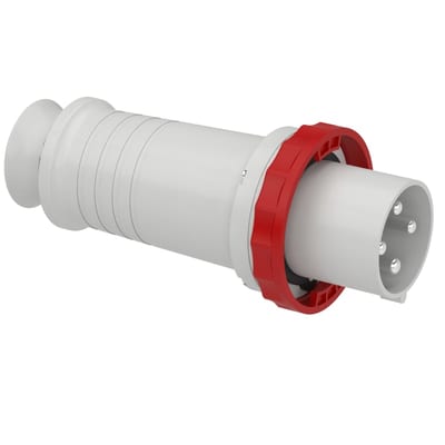 Plug 125A 3P+J 400V IP67
