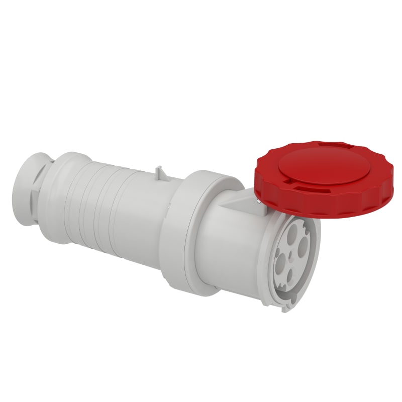 Coupler connector 63A 3P+E 400V IP67 (81482)