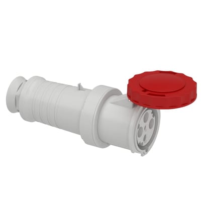 Coupler connector 63A 3P+E 400V IP67