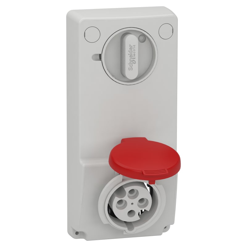 Inf.socket 16A 3P+J m/br 400V (82035)