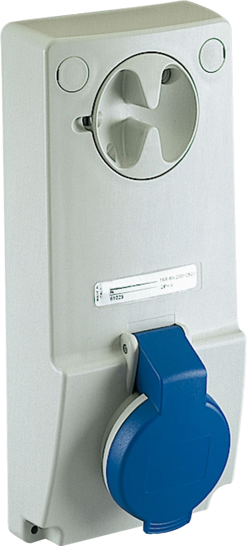 Inf.socket 32A 2P+J m/br 230V (82042)