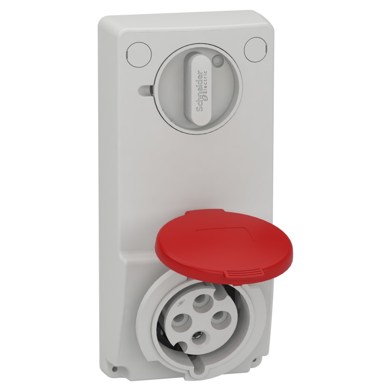 Inf.socket 32A 3P+J m/br 400V (82046)