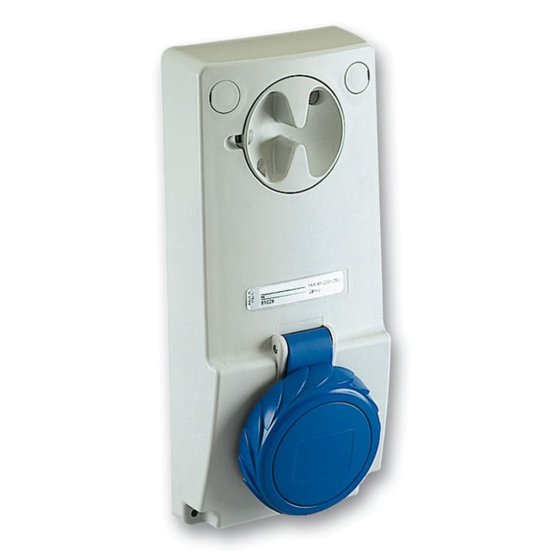 Inf.socket 16A 3P+J m/br 230V (82082)