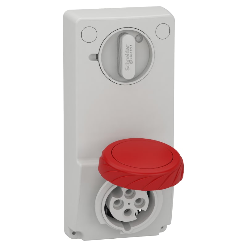 Inf.socket 16A 3P+J m/br 400V (82085)