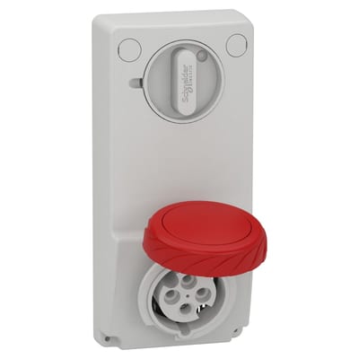 Inf.socket 16A 3P+J m/br 400V (82085)