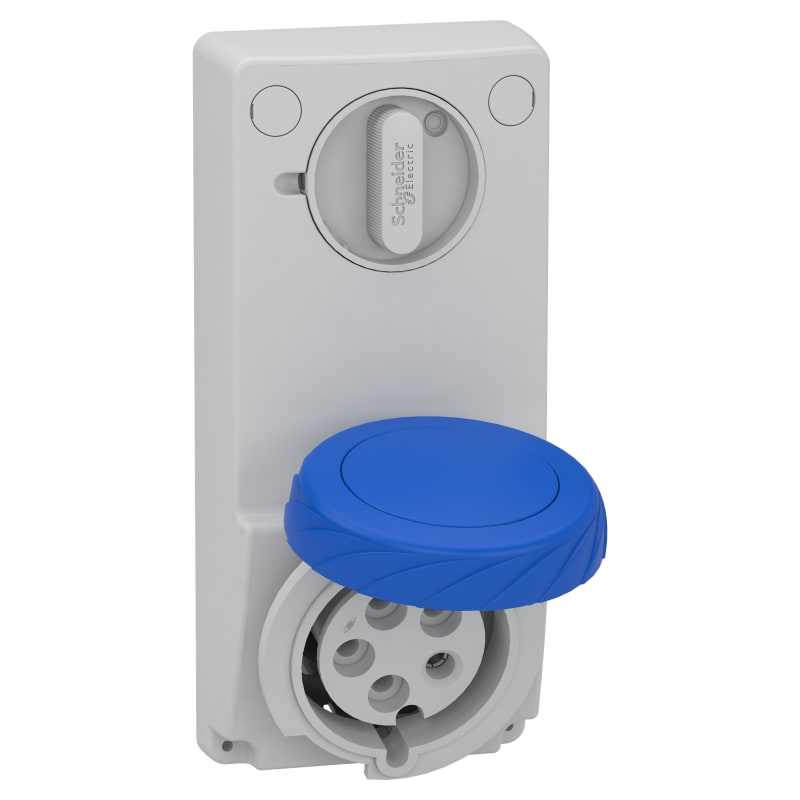 Inf.socket 32A 2P+J m/br 230V (82092)
