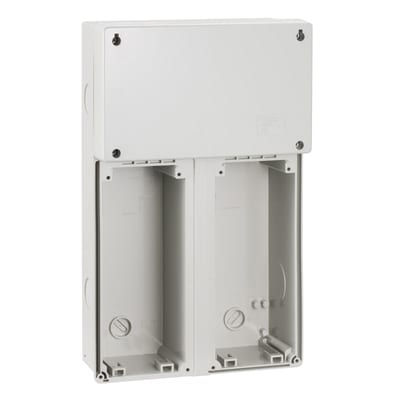 Wallb. sealed top 2 outlet Unika
