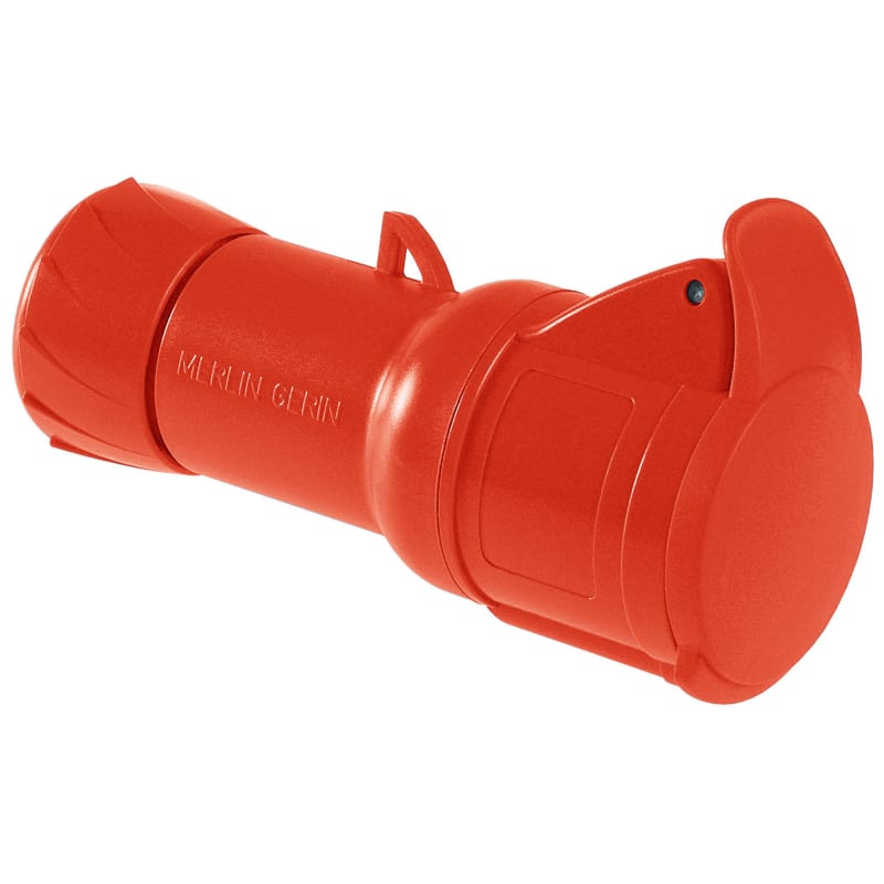 Schneider Electric Wander socket outlet, Mureva PK, Fast connection, 32A, 3P+E, 400V, IP44 PKY32M434