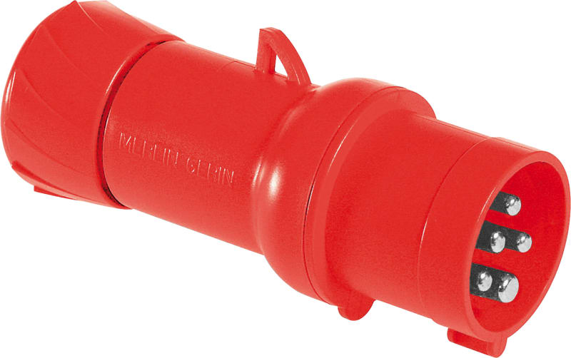 Schneider Electric Wander plug, Mureva PK, Fast connection, 16A, 3P+N+E, 400V, IP44 PKX16M435