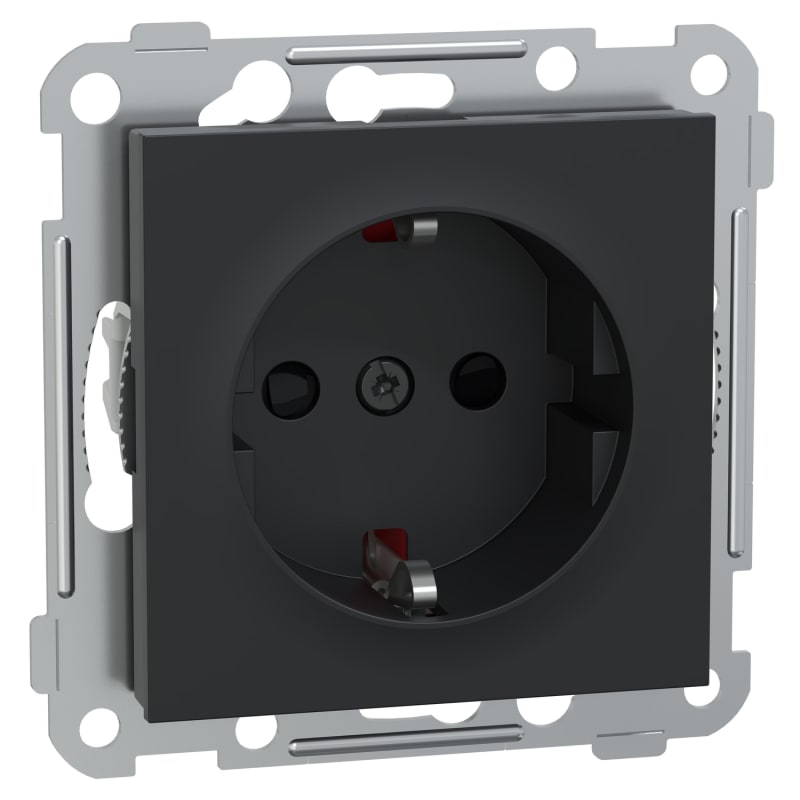 ELKO EKO60029 Single Socket Outlet with Earth, RS/Plus Flush-mounted