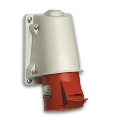 Schneider Electric Socket, Mureva PK, wall-mounted, fast connection, 32A, 3P+E, 400V, IP44 PKY32W434