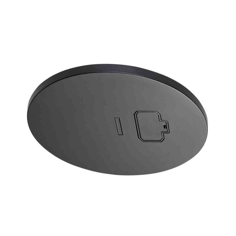 DCL Ceilingoutlet Black (77581)